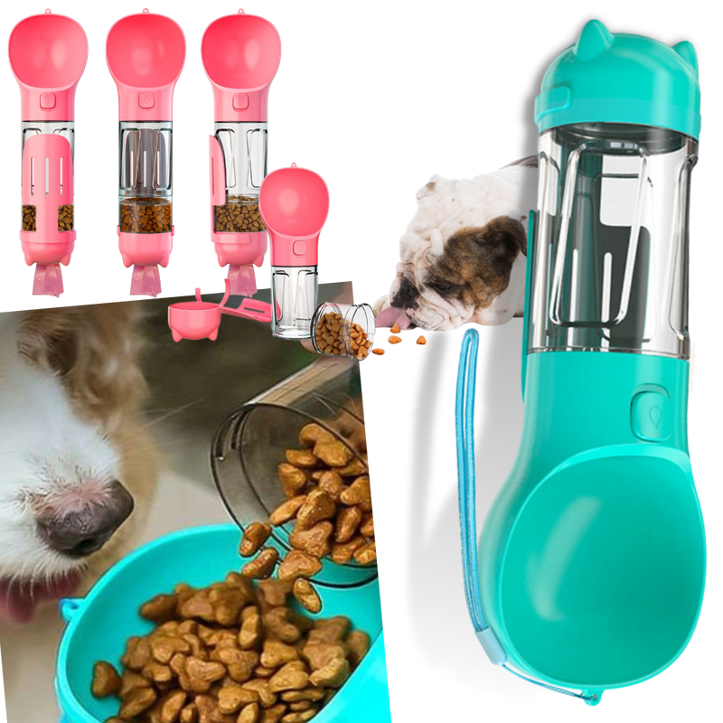 Portable Pet Feeder & Water Bottle