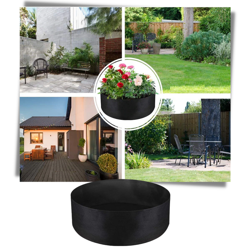 Raised Felt Nursery Pot For Plants