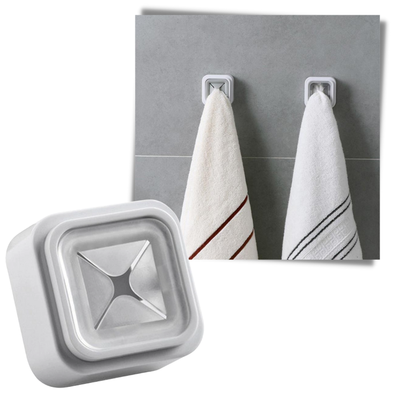 Pack of 3 Adhesive Towel Holders