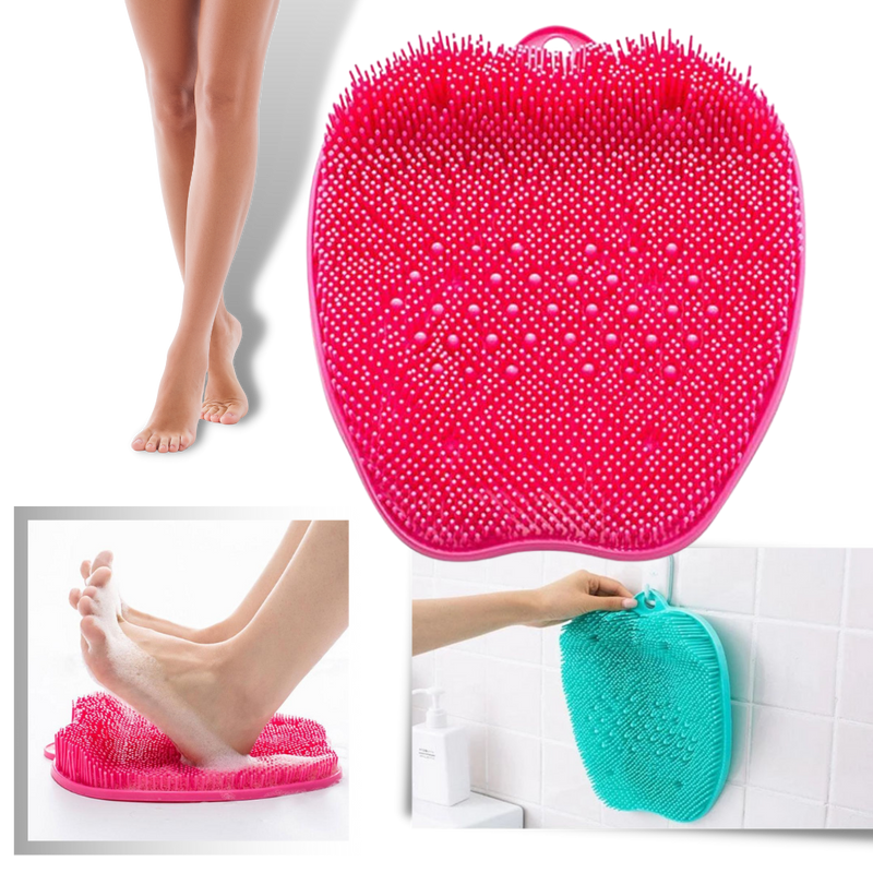 Shower Foot Massager Scrubber & Cleaner Mat