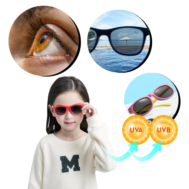 Flexible Polarized Kids Sunglasses