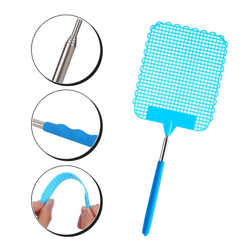 Telescopic fly swatter