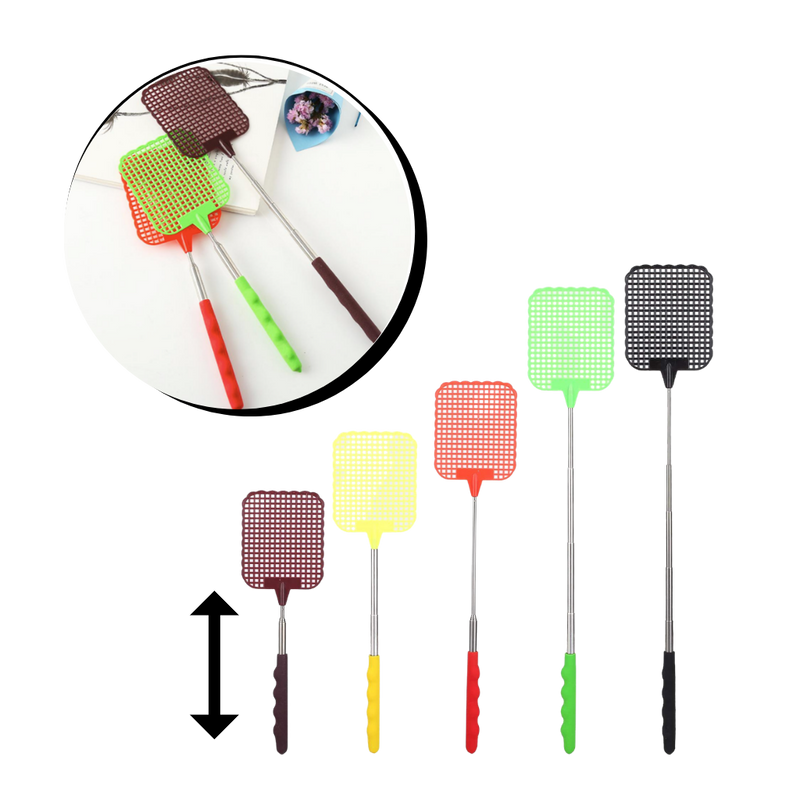 Telescopic fly swatter