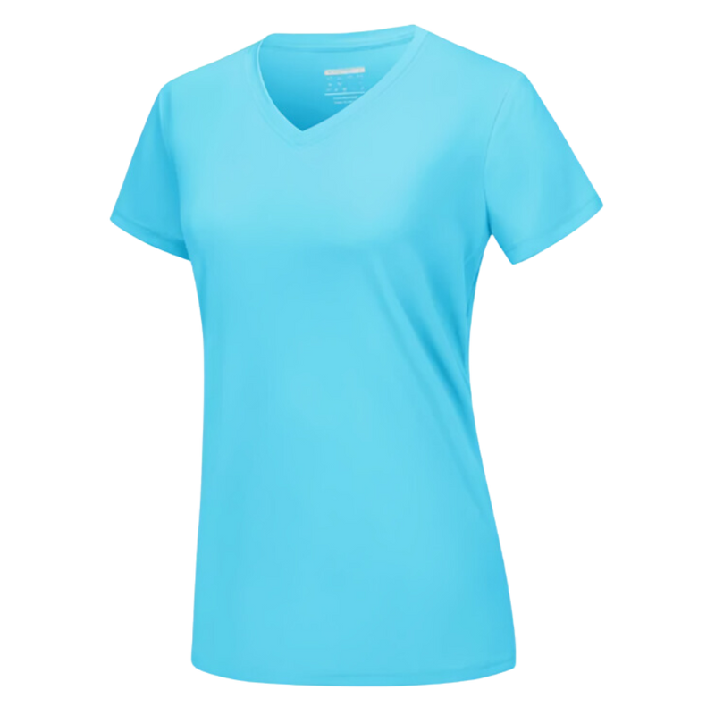 Instant Cooling V-neck Shirts Women