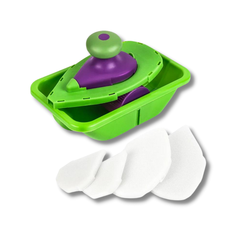 Paint Edger Set 4pcs Sponge Point and Decorative