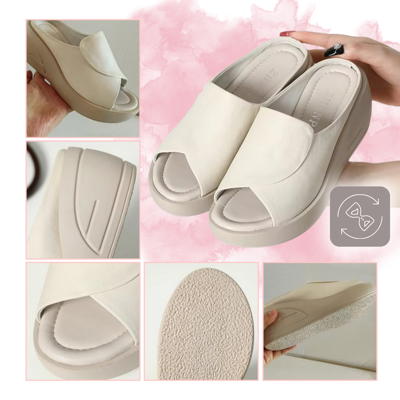 Shock Absorption Orthopedic Heeled Sandals