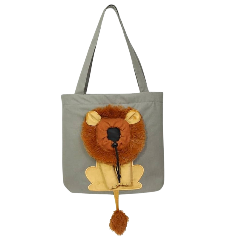 Soft & Breathable Lion Cat Bag