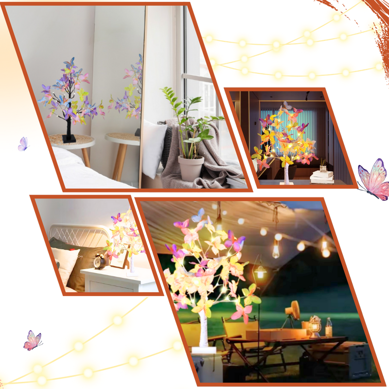 Tranquil Fairy Light Tree