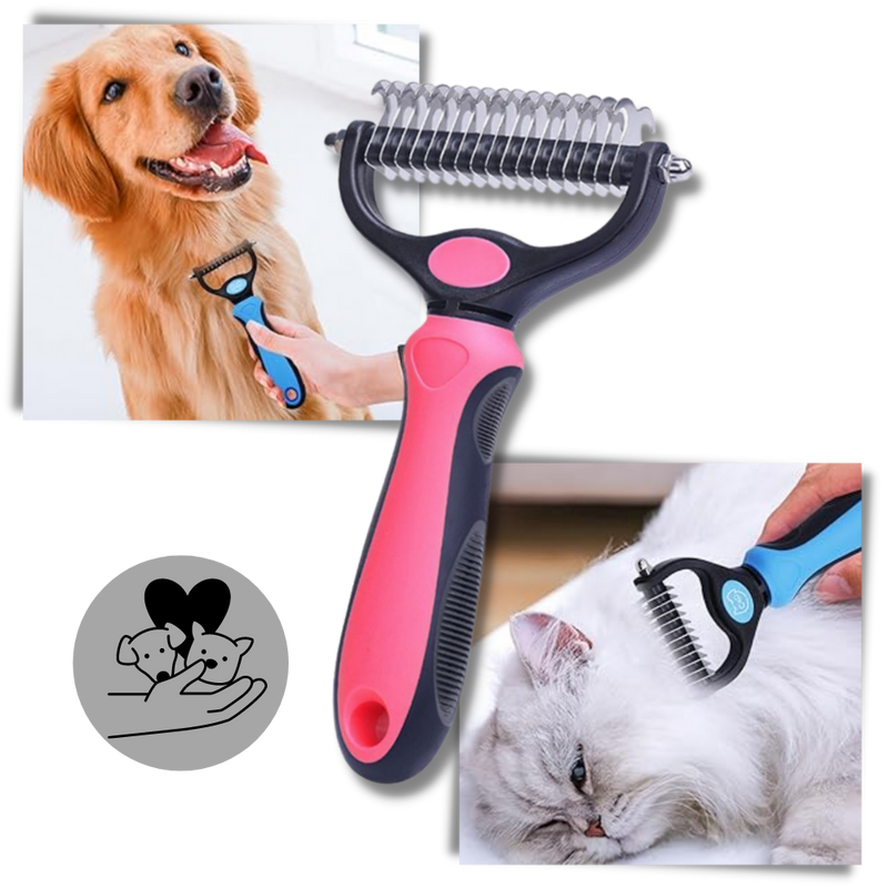 Ultimate Deshedding Brush for Dogs and Cats