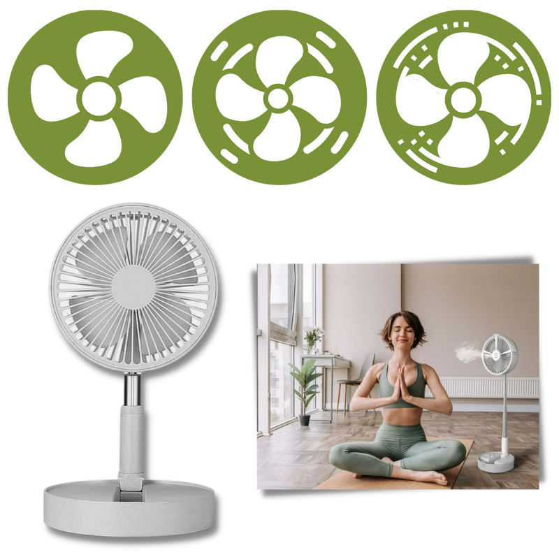 USB charging portable fan